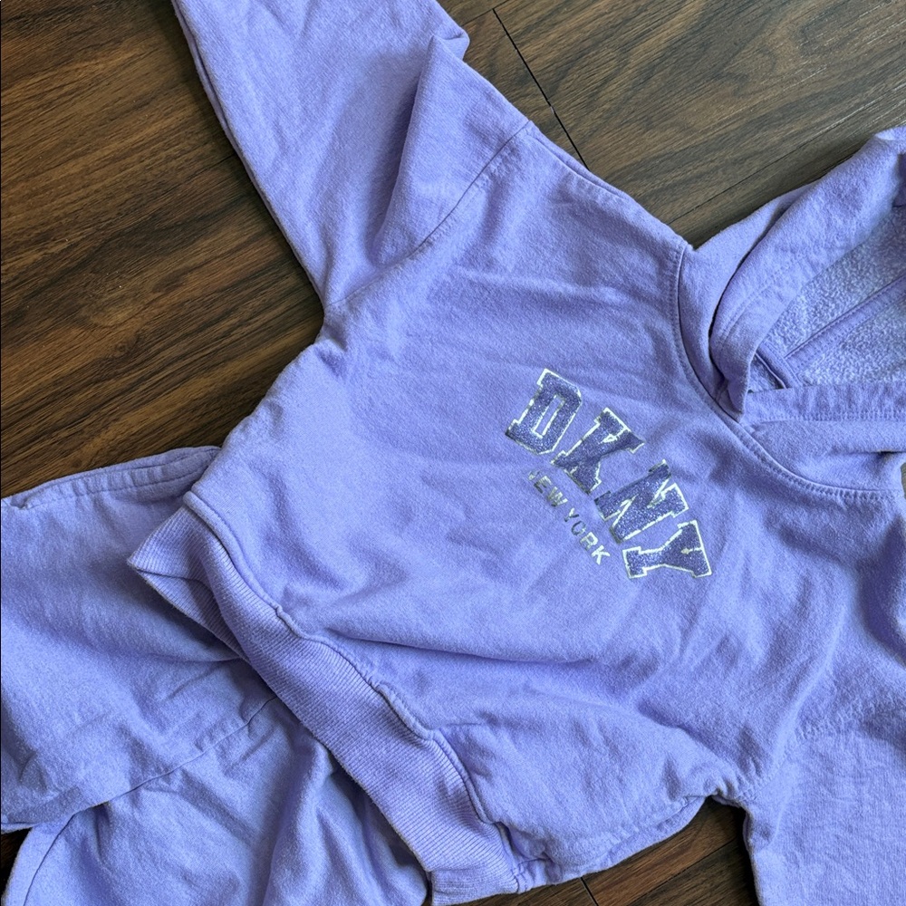 DKNY Kids Lavender Hoodie and Jogger Set